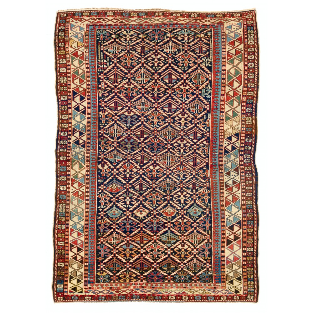 Antique Caucasiann Shirvan Rug, ca 1880