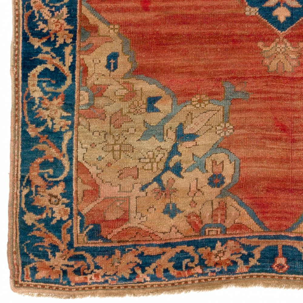 Rare Antique Turkish Magri 'Fethiye' Wool Rug, Ca 1900