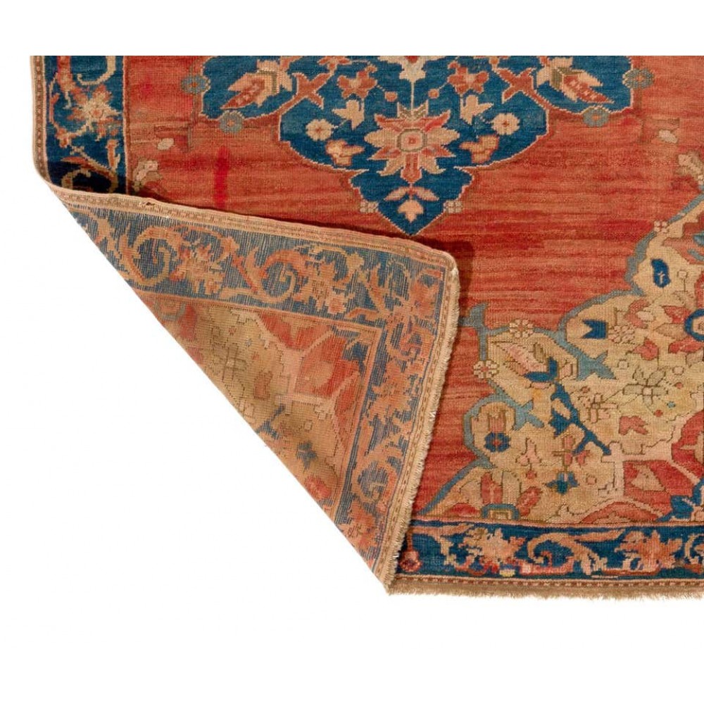 Rare Antique Turkish Magri 'Fethiye' Wool Rug, Ca 1900