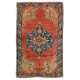 Rare Antique Turkish Magri 'Fethiye' Wool Rug, Ca 1900