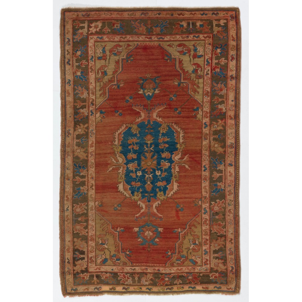 Antique Turkish Magri (Fethiye) Rug. Ca 1900