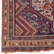 Antique Persian Shiraz Qashqai Rug, Ca 1890, 100% Wool