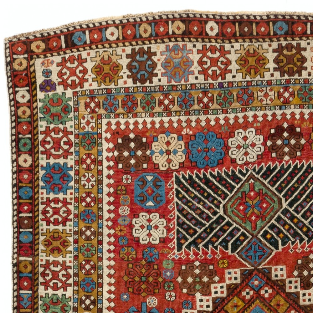 Antique Caucasian Shirvan Shahnazar Rug