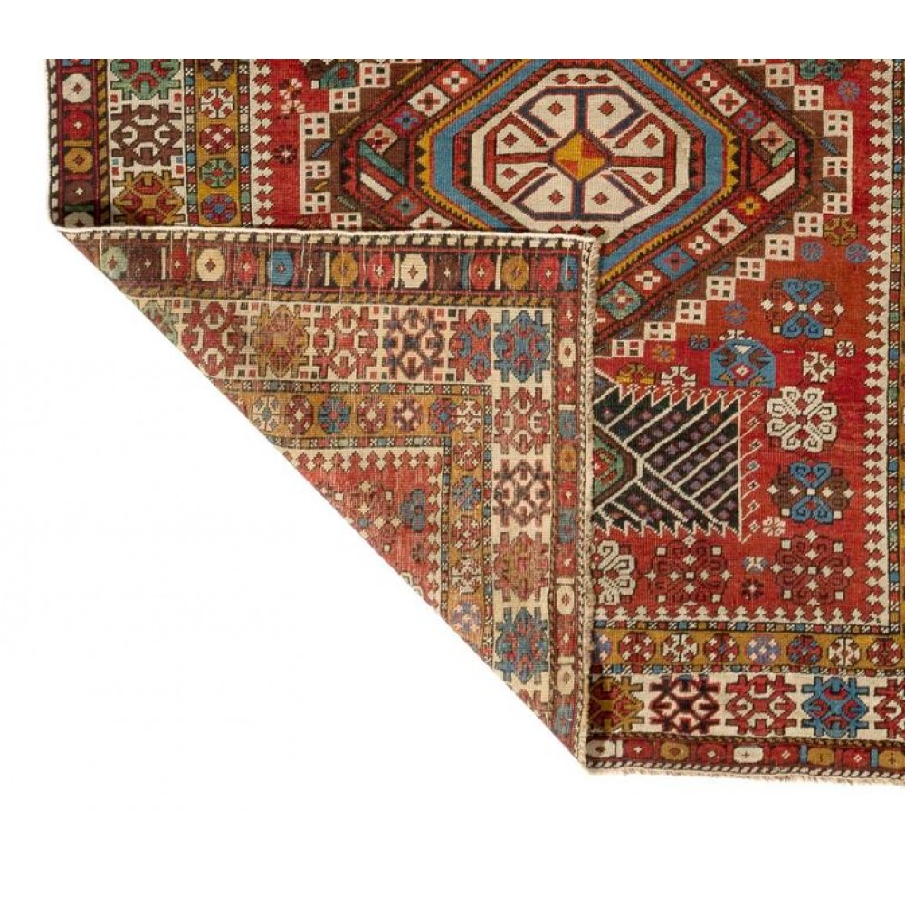Antique Caucasian Shirvan Shahnazar Rug