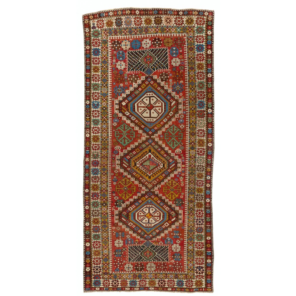 Antique Caucasian Shirvan Shahnazar Rug