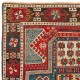 Dated 1860, Caucasian Wedding Rug, The Best of a Small Group of Sewan Kazak Rugs