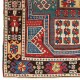 Dated 1860, Caucasian Wedding Rug, The Best of a Small Group of Sewan Kazak Rugs