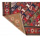 Antique Caucasian Gendje Kazak Rug with Diagonal Stripes