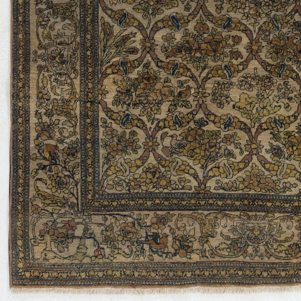 Antique Hand Knotted Turkish Rug, Circa 1920