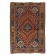 Antique Oriental Shiraz Qashqai Rug	