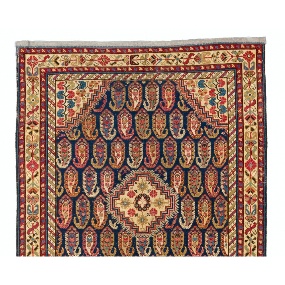 Antique Caucasian Khila Rug, Ca 1800, Museum Quality Collectors Runner