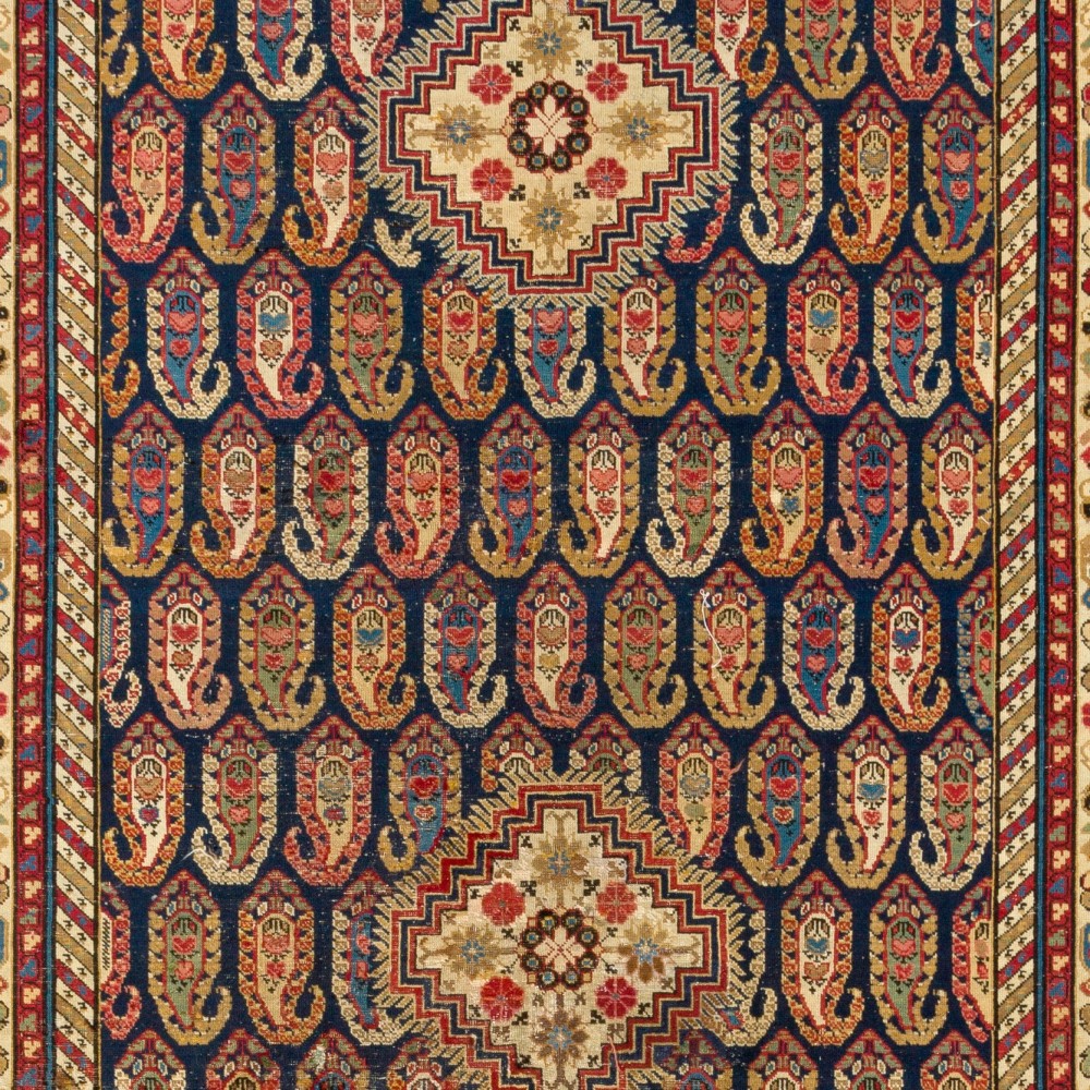 Antique Caucasian Khila Rug, Ca 1800, Museum Quality Collectors Runner