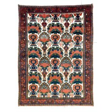 Antique Persian Tribal Afshar Rug, Excellent Original Condition