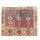 Antique Turkish Konya Kilim Rug, Flat-Weave Floor Covering, Ca 1890