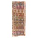 Antique Turkish Konya Kilim Rug, Flat-Weave Floor Covering, Ca 1890