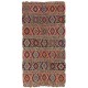 Antique Caucasian Shirvan Kilim Rug, Ca 1870, 100% Wool & Natural Dyes