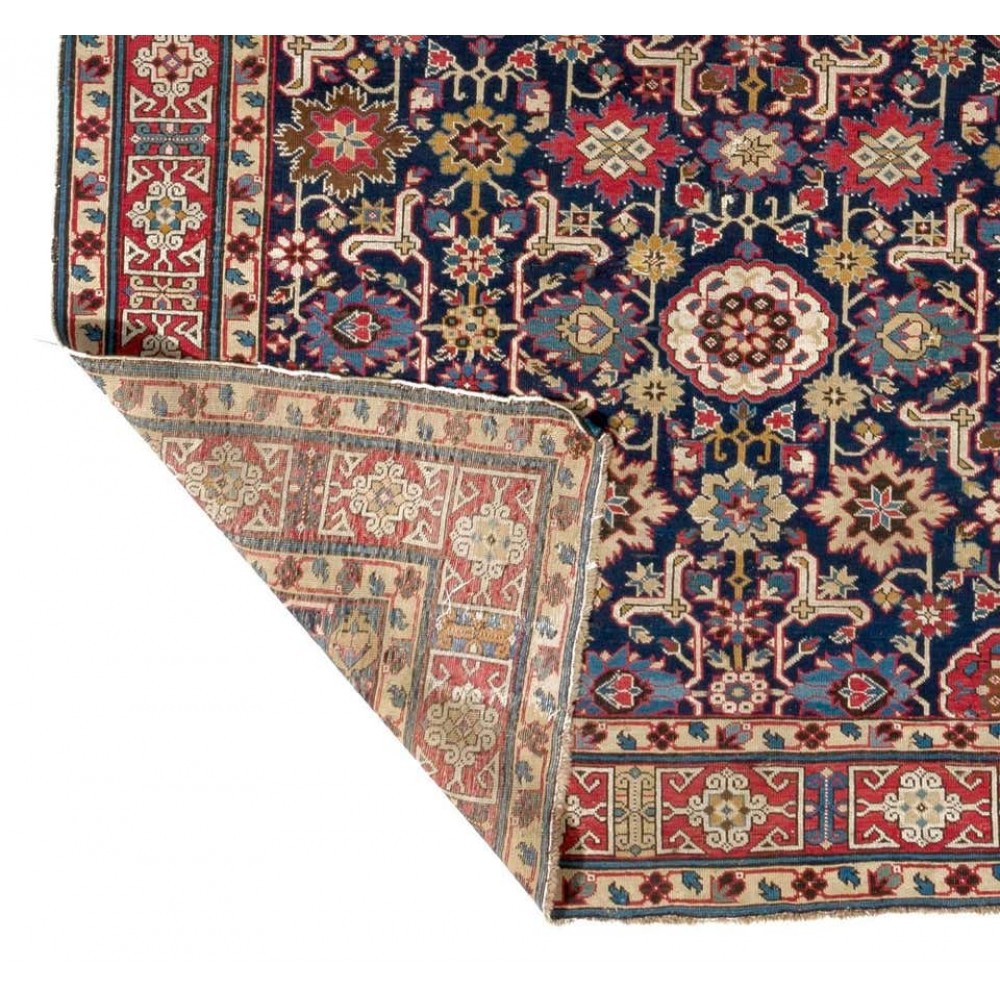 Museum Quality Antique Caucasian Kuba Rug, circa 1800