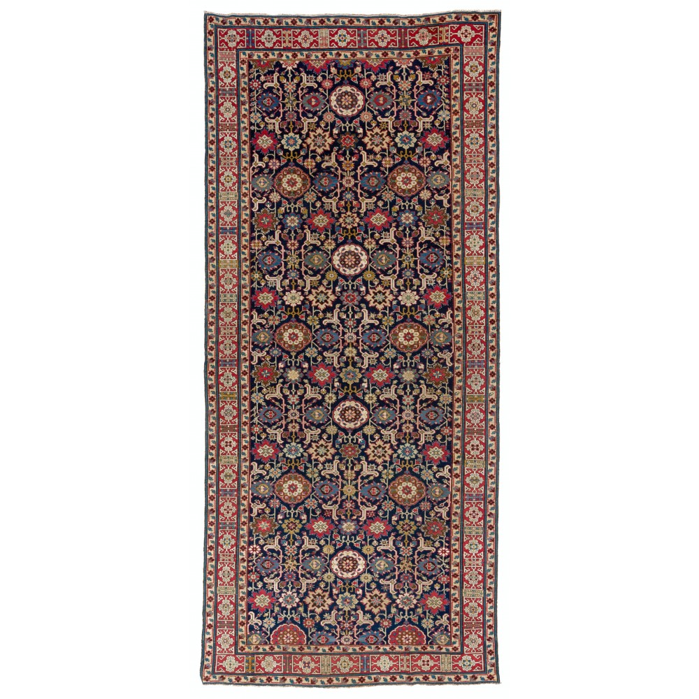Museum Quality Antique Caucasian Kuba Rug, circa 1800
