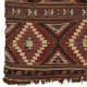 Antique Turkish Konya Kilim, Flat-Weave Rug. Ca 1850