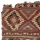 Antique Anatolian Karapinar Kilim, 18th Century