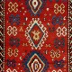 Antique Caucasian Kazak Rug