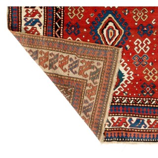 Antique Caucasian Kazak Rug