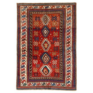 Antique Caucasian Kazak Rug