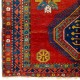 Antique Caucasian Armenian Kazak Rug, Ca 1900. Striking Natural Dyes