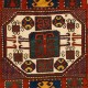 Antique Caucasian Karatchoph Kazak Rug