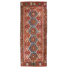 Antique Konya Kilim, Flatweave Rug