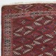 Antique Turkoman Yomut Main Carpet. 19th Century. 