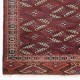 Antique Turkoman Yomut Main Carpet. 19th Century. 