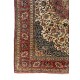 Antique Persian Isfahan Rug, Fine Traditional Oriental Wool Carpet