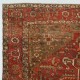 Antique Persian Heriz Rug, Circa 1900
