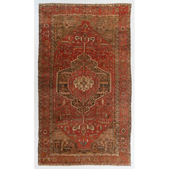 Antique Persian Heriz Rug, Circa 1900