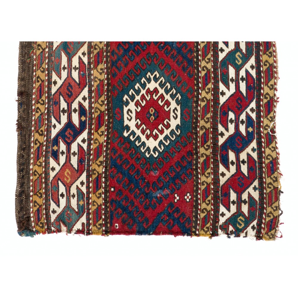 Antique Caucasian Cradle Panel Wall Hanging