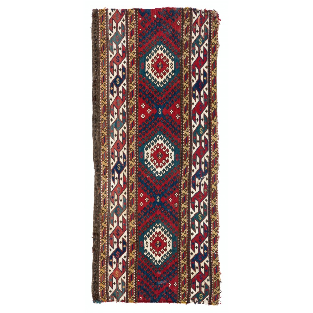 Antique Caucasian Cradle Panel Wall Hanging