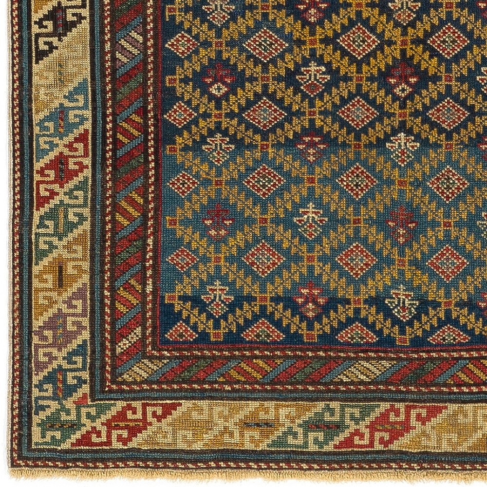 Antique Caucasian Karagashli Shirvan Rug, Ca 1910, One-of-a-Kind Carpet
