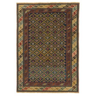 Antique Caucasian Karagashli Shirvan Rug, Ca 1910, One-of-a-Kind Carpet