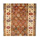 Antique Caucasian Kuba Runner Rug, 19th Century. Excellent Condition