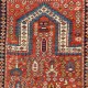 Antique Caucasian Shirvan Prayer Rug