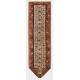 Antique Caucasian Moghan Kazak Runner Rug. Ca 1800