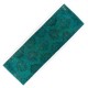Turquoise Blue Color Overdyed Handmade Vintage Turkish Runner Rug for Hallway