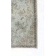 Gray Color OVERDYED Handmade Vintage Turkish Rug