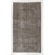 Gray Color OVERDYED Handmade Vintage Turkish Rug Gray Color OVERDYED Handmade Vintage Turkish Rug