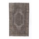 Gray Color OVERDYED Handmade Vintage Turkish Rug Gray Color OVERDYED Handmade Vintage Turkish Rug
