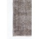 Gray Color OVERDYED Handmade Vintage Turkish Rug Gray Color OVERDYED Handmade Vintage Turkish Rug