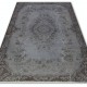 Gray Color OVERDYED Handmade Vintage Turkish Rug Gray Color OVERDYED Handmade Vintage Turkish Rug
