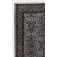 Modern Handmade Upcycled Turkish Rug in Gray Color