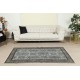 Modern Handmade Upcycled Turkish Rug in Gray Color